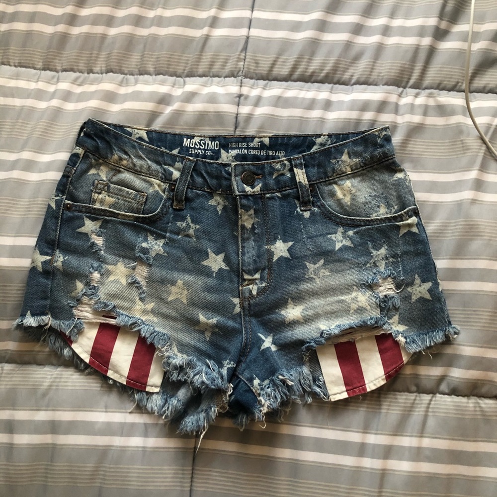 high rise shorts